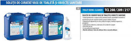 Solutie pentru curatarea vasului de wc, parfum ocean, 5 litrii, Medix Professional [1]