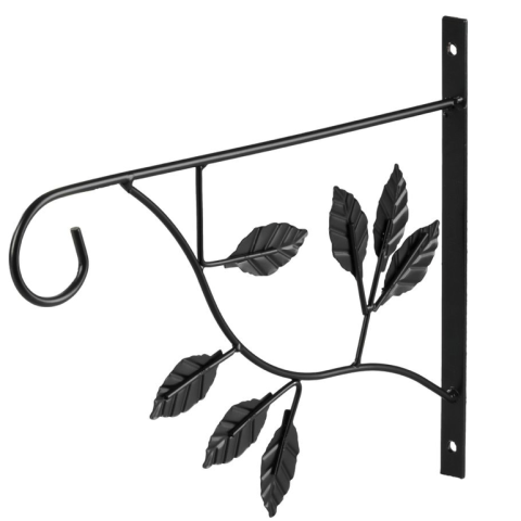 Gradina - Suport agatatoare pentru ghivece Strend Pro, metal, negru, 30.5 × 25 cm