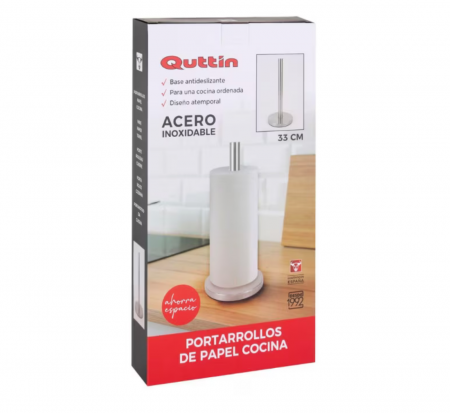Suport din inox pentru prosoape de bucatarie, 33x15 cm [2]