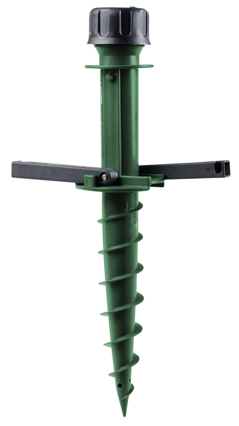 Umbrele si pavilioane gradina - Suport metalic pentru umbrelă de plajă cu filet, Ø22-34 mm, Strend Pro