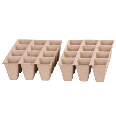 Tavă pentru răsaduri cu capac Strend Pro, 24 alveole, 27.5×20.5×7 cm [2]