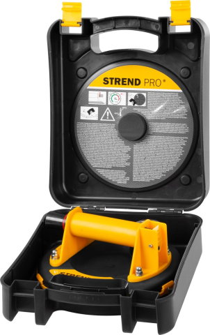 Ventuza pentru transport si montat parbrize, geamuri, placi marmura, granit, Strend Pro, cu manometru, 1 brat, max 120 kg, 20 cm [2]