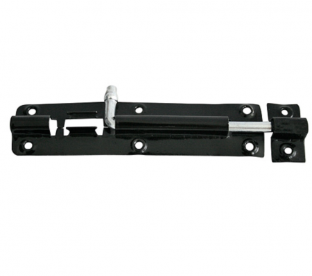 Broaste,yale si cilindrii - Zavor aplicat de interior cu bolt rotund si mecanism blocare, Strend Pro T-LINK 75 mm