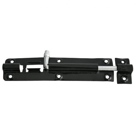 Broaste,yale si cilindrii - Zavor aplicat de interior cu bolt rotund si mecanism blocare, Strend Pro T-LINK 125 mm
