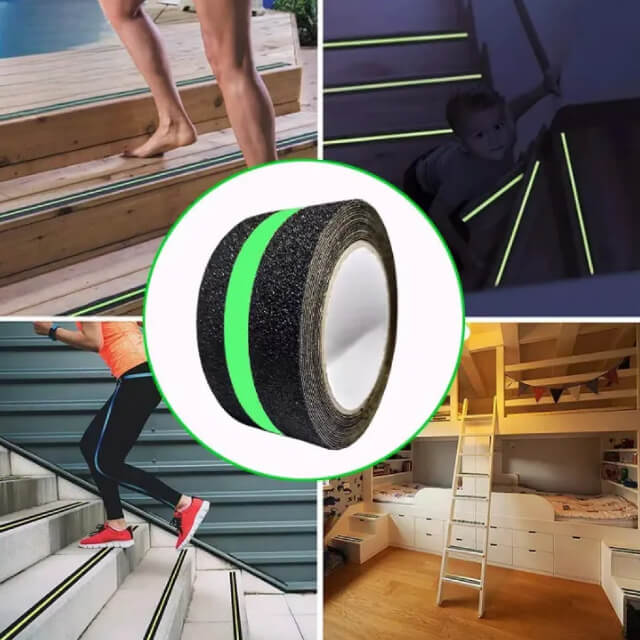 Banda antialunecare cu autoadeziv pentru trepte