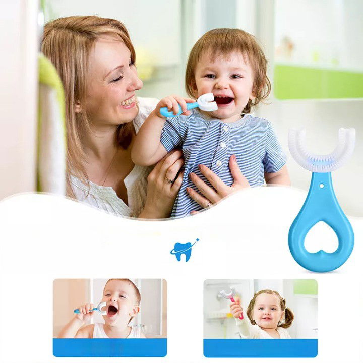 Periuta de dinti circulara pentru bebelusi si copii