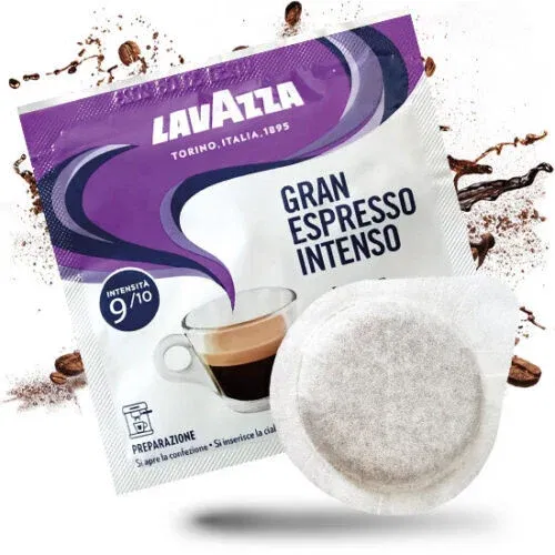 Cafea - Monodoza (cialde) Lavazza Gran Espresso Intenso ESE, 1 buc