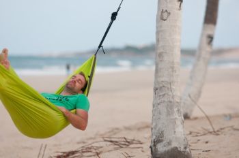 Joaca si sport exterior - Hamac 1 persoana Colibri Travel green - La Siesta