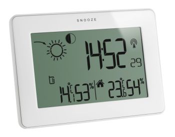 Interfoane, Sterilizatoare, Electronice diverse - Statie meteo cu transmitator wireless white TFA 35.1128.02