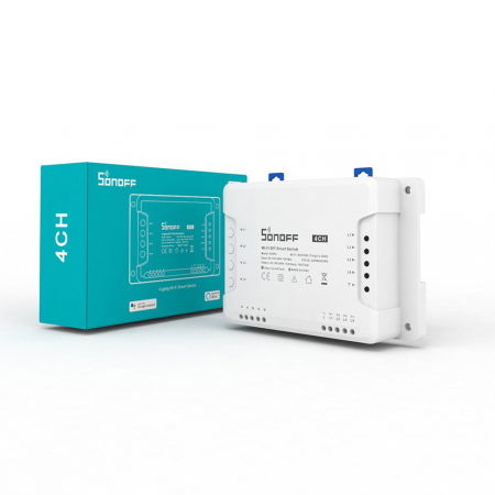 Relee Wireless - Sonoff 4CH R3 - Releu smart WiFi, 4 canale