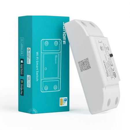 Relee Wireless - Sonoff Basic R4 - Comutator WiFi Inteligent cu Modul Magic Switch și Control Remote
