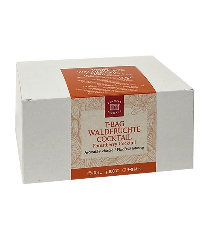 Demmers Teehaus T-Bag Forestberry Cocktail ceai plic aromat bio 20buc [1]