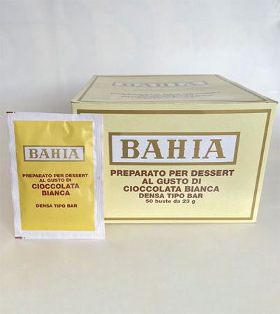 Ciocolata - Bahia Ciocolata alba densa 25g 50 plicuri