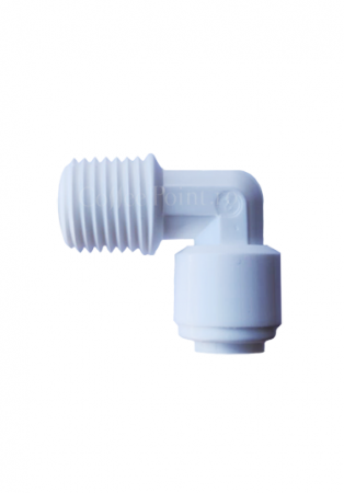 Filtrare apa - Conector filtru 3M Cupla rapida cot furtun 1/4, filet exterior 1/4