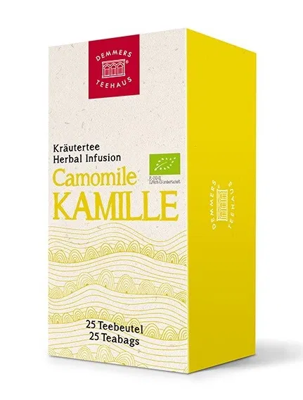 Ceai plic - Demmers Teehaus Bio Quick-T Camomile ceai plic mușețel 25buc