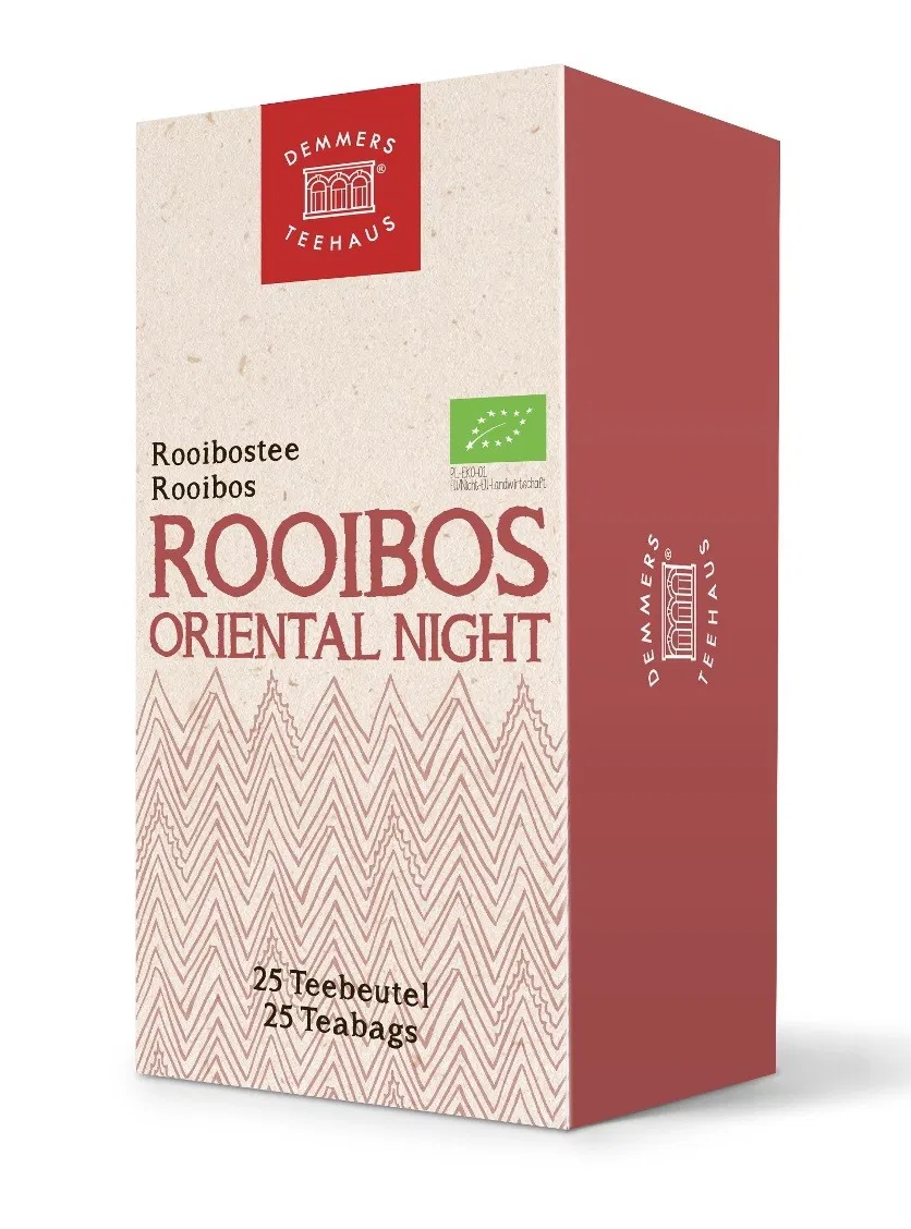 Ceai plic - Demmers Teehaus Bio Quick-T Rooibos Oriental Night ceai plic aromat 25buc