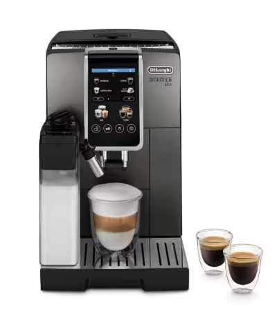 Espressoare automate - Espressor automat cafea boabe DE LONGHI Dinamica Plus ECAM.380.95.TB