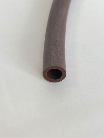 Pompe si accesorii - Furtun silicon alimentar maro 8x12 1m