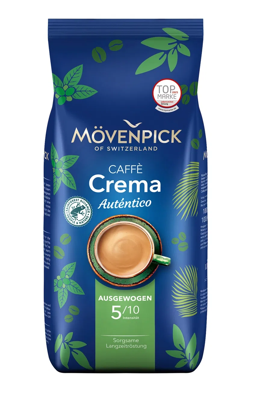 Cafea Boabe - Movenpick Caffe Crema Autentico cafea boabe 1kg