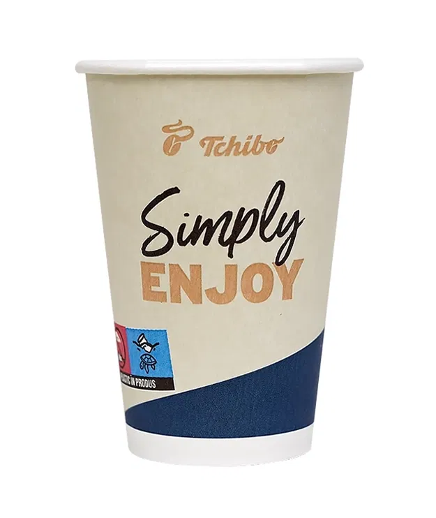 Pahare de cafea - Pahar carton 7oz Tchibo 50buc