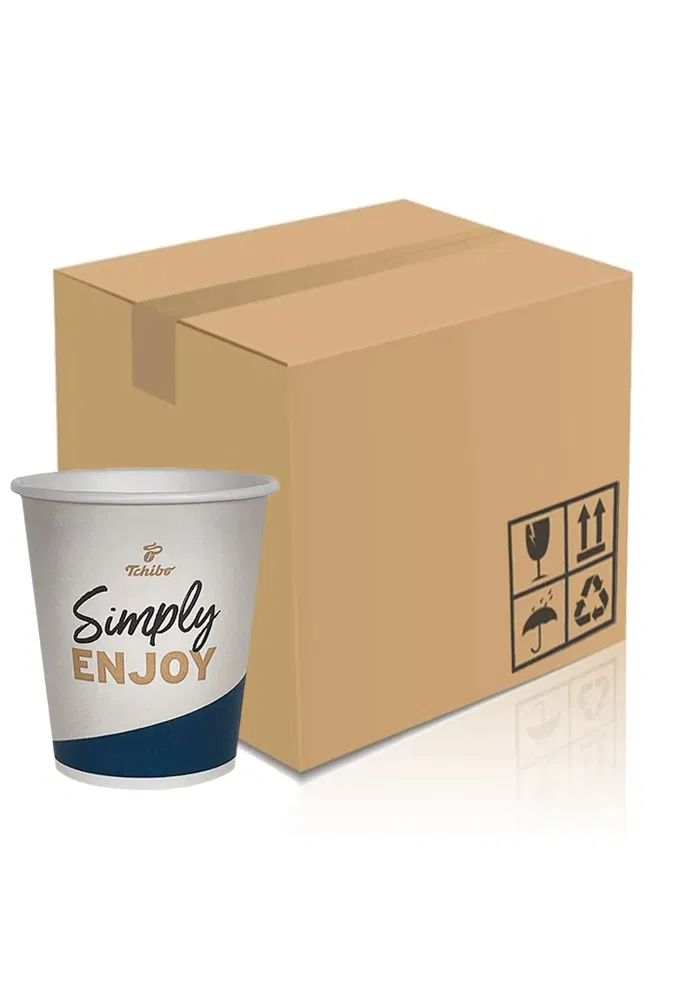 Baxuri Pahare - Pahar carton 8oz Tchibo bax 1000buc