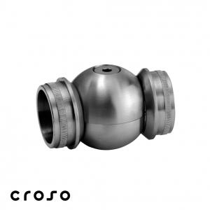 pre okrúhlu rúrku - prechod madla nastavitelný 0-90°