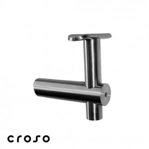 Fara categorie - Bočný držiak madla 100470 AISI 304 Ø 42,4 mm lesklý