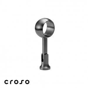 Fara categorie - Nastaviteľný držiak madla 240625 AISI 304 Ø 42,4 mm matný