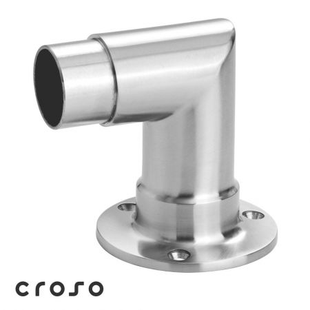 pre okrúhlu rúrku - 90° koleno s prírubou