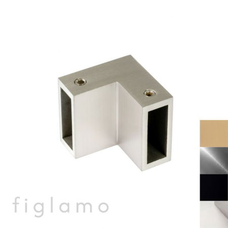 Sprchovacie kabínky - 90° rohová spojka pre 30x10