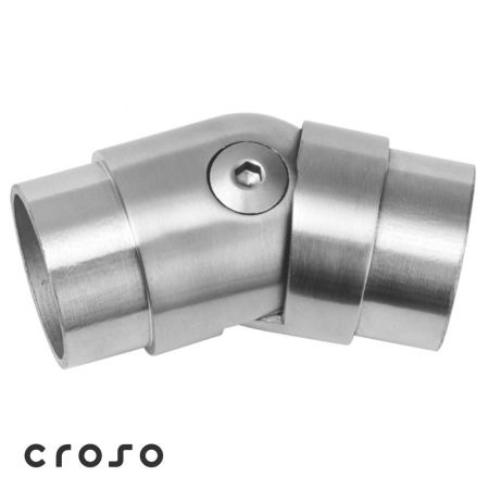 pre okrúhlu rúrku - prechod madla nastavitelný 0-45°