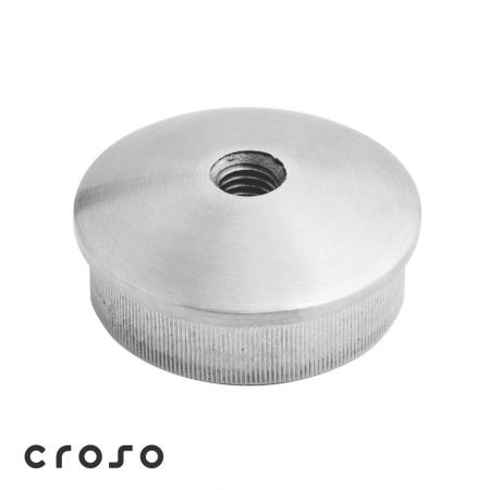 für Rundrohr - Kappe M8/Ø12 Ø33,7-48,3 x 2,6