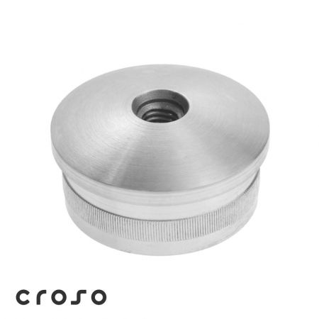 für Rundrohr - Kappe M8 Ø33,7-42,4 x 2,6