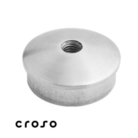 für Rundrohr - Kappe M8 Ø42,4-48,3 x 3,0-4,0