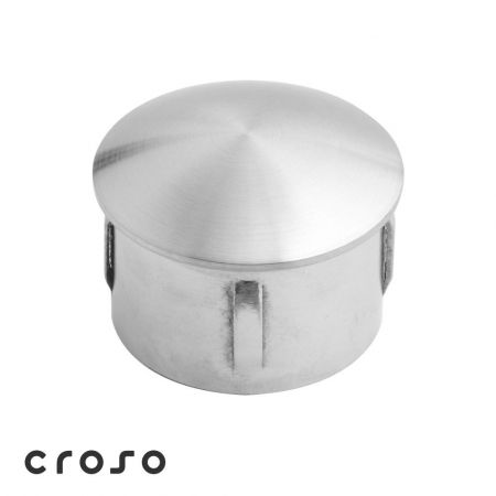 für Rundrohr - Kappe Ø33,7-101,6 x 1,5-2,6