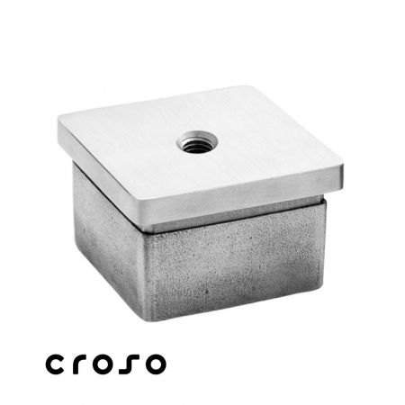 zártszelvényhez - négyzetes dugó M8 - ▢40/50x2-4