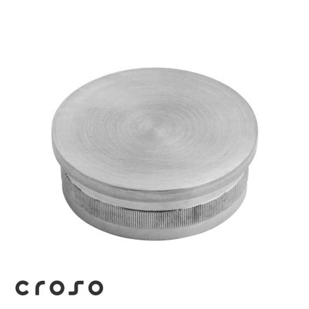 für Rundrohr - Flache Kappe Ø21,3-101,6 x 2,0