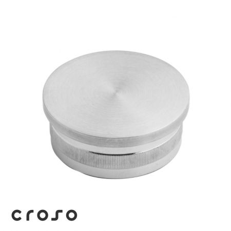 für Rundrohr - Flache Kappe Ø33,7-48,3 x 2,0