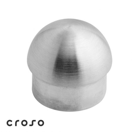 für Rundrohr - Halbkugel Kappe Ø33,7-60,3 x 2-2,6