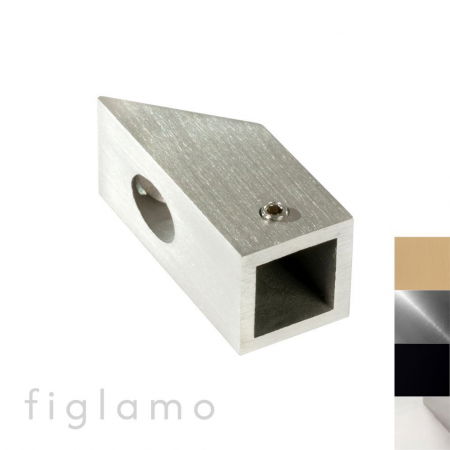 Sprchovacie kabínky - nástenný držiak 45° pre 15x15