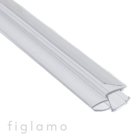 Sprchovacie kabínky - horizontálna tesniaca lišta dverí transparent