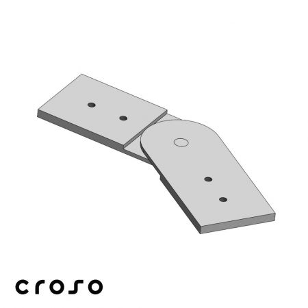 NinjaPfosten - Horizontal verstellbarer Handlaufverbinder