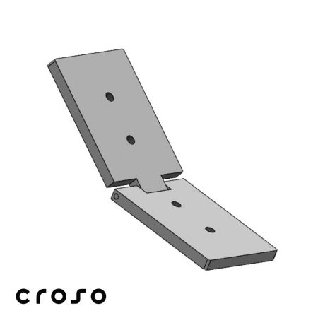 NinjaPfosten - Vertikal verstellbarer Handlaufverbinder