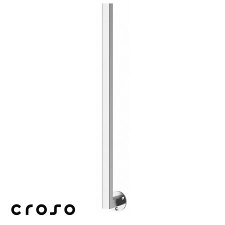 Montanti echipati balustrada inox - Lateral / ▢40