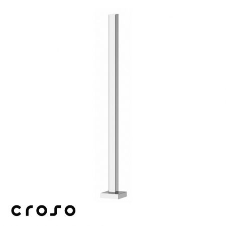 Montanti echipati balustrada inox - Pe placa / ▢40