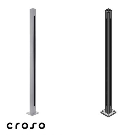 NinjaPfosten - Aufgesetst ECKE 90°