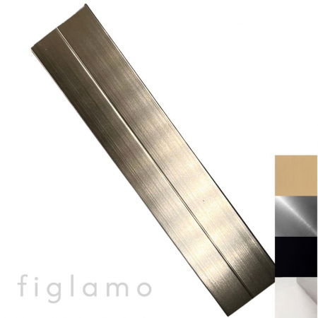 Sprchovacie kabínky - U deliaci profil 21x13 mm