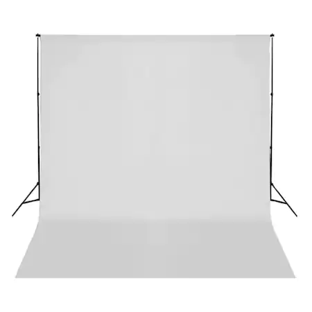 Fundal foto studio,panza din bumbac,dimensiune 300x300 cm - Alb [2]