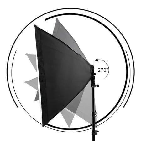 Softbox cu trepied reglabil 200 cm, bec 85W [2]