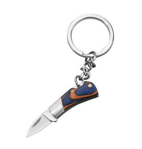 Diverse camping - Cutit pliabil, tip breloc, lama 2 cm, inox, multifunctional